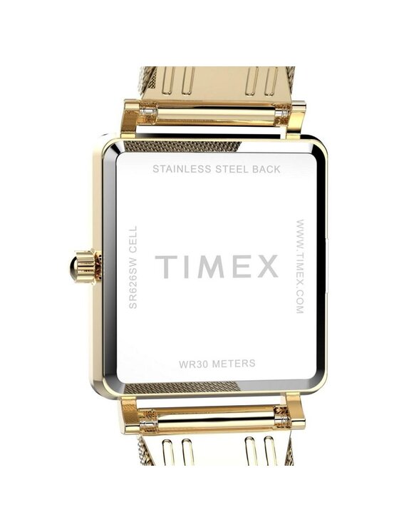 Timex Timex Zegarek TW2Y26100 Złoty