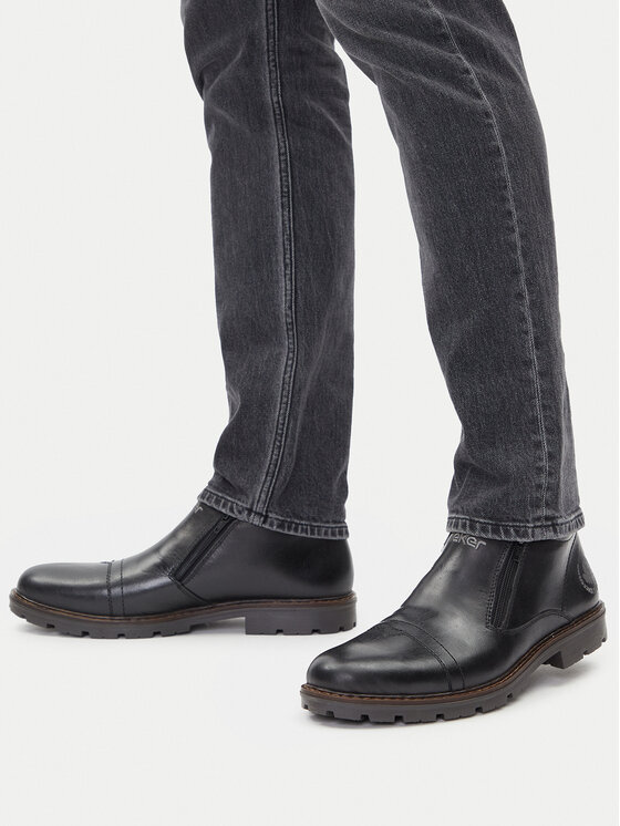 Rieker Botine 12194-00 Negru