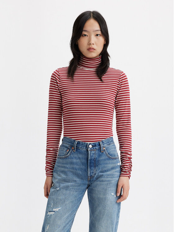 Levi's® Levi's® Bluză cu gât A6888-0003 Roz Slim Fit