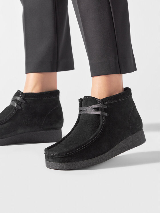 Clarks Ghete WallabeeEvoBt 261747434 Negru