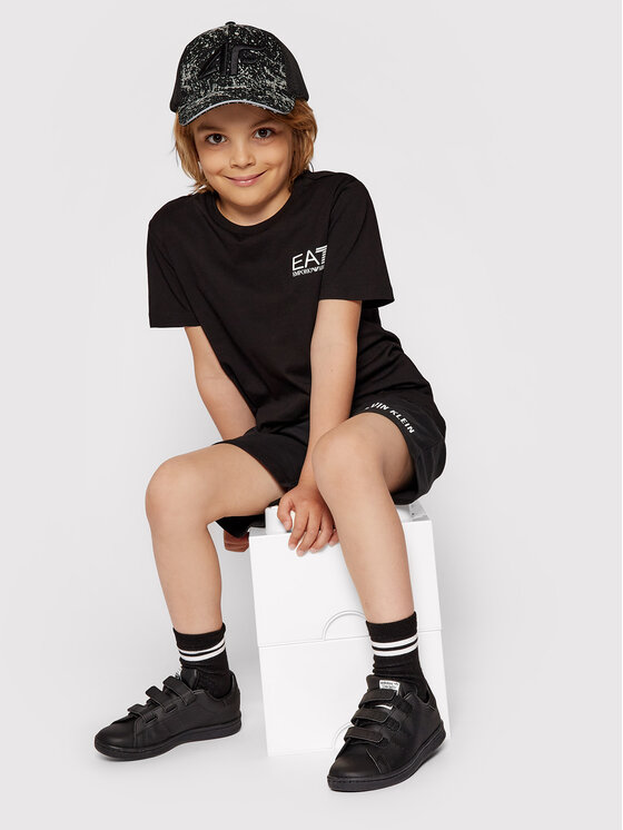 T-shirt 3KBT51 BJ02Z 1200 Nero Regular Fit