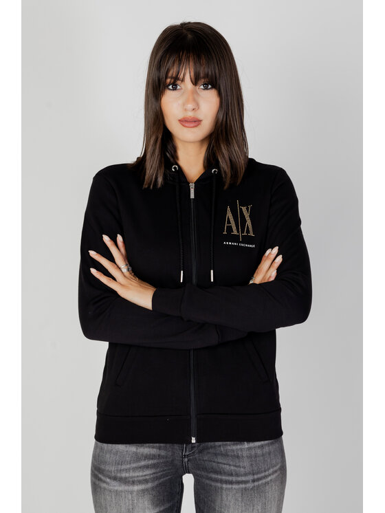 Armani Exchange Armani Exchange Felpa SWEATSHIRT Nero Shirt Fit
