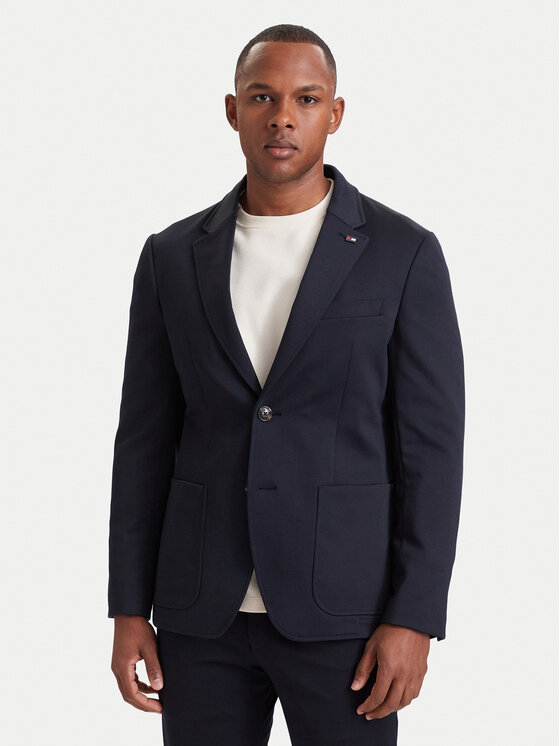 Tommy Hilfiger Tommy Hilfiger Zakó MW0MW44737 Sötétkék Regular Fit