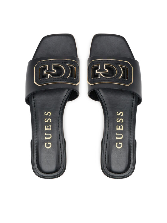 Guess Guess Παντόφλες FLJTAR LEA19 Μαύρο