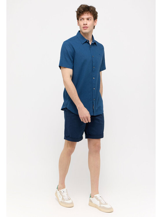 Mustang Mustang Camicia Berkeley Blu scuro Regular Fit