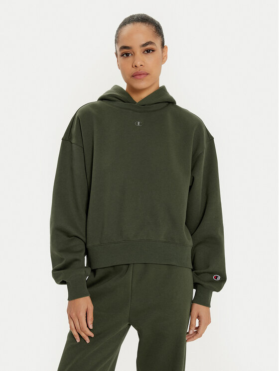 Champion Mikina 117539 Zelená Regular Fit