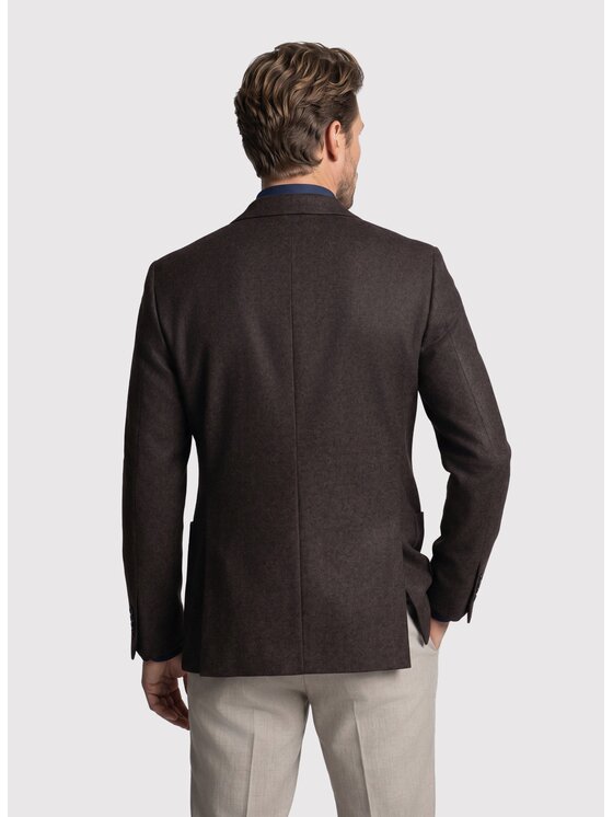 Pako Lorente Pako Lorente Marynarka P26WP-3X-012 Brązowy Slim Fit