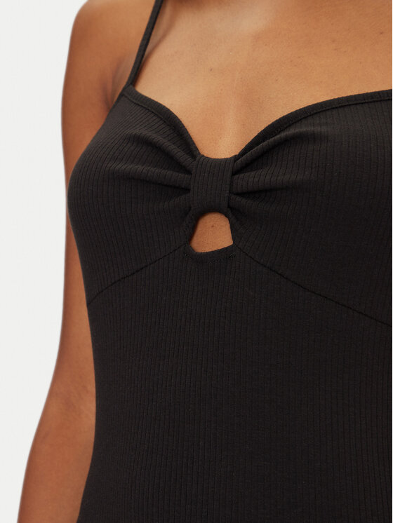 ONLY ONLY Letné šaty Janna 15343601 Čierna Slim Fit