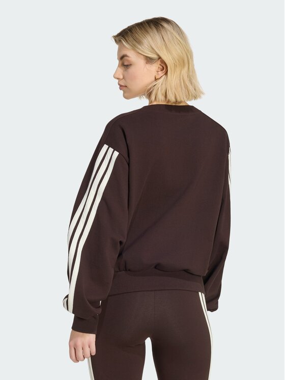 adidas adidas Pluus Adidas Kit 3-Stripes KW7702 Pruun Loose Fit