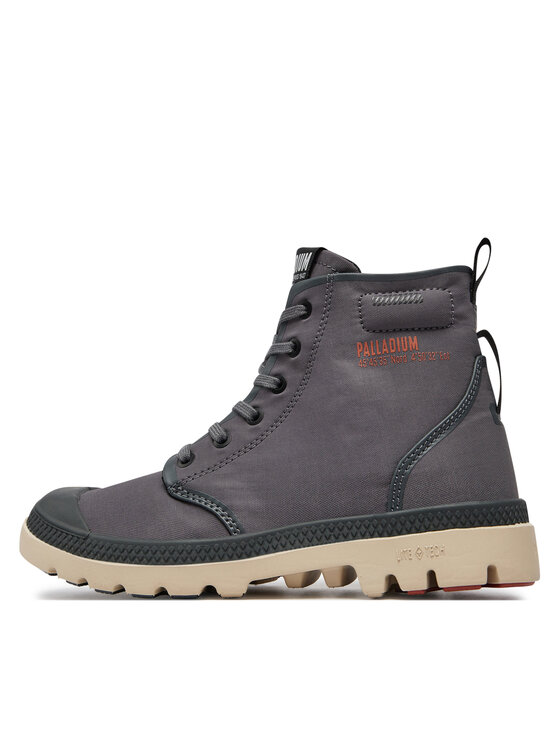 Palladium Palladium Schnürstiefeletten Pampa Lite+ Hi 79102-006-M Grau