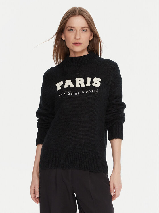 Kontatto Kontatto Pullover 3M0915C Schwarz Regular Fit