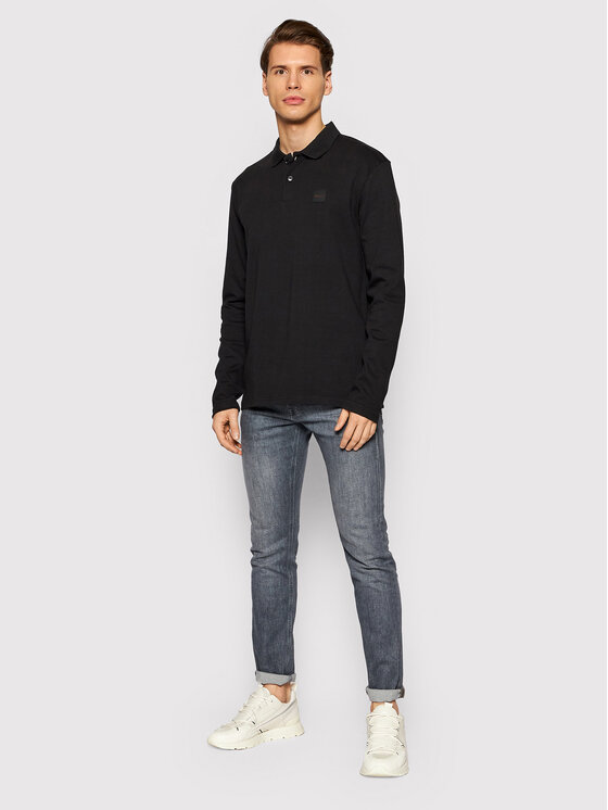 Polo Pslogo 50456796 Nero Regular Fit