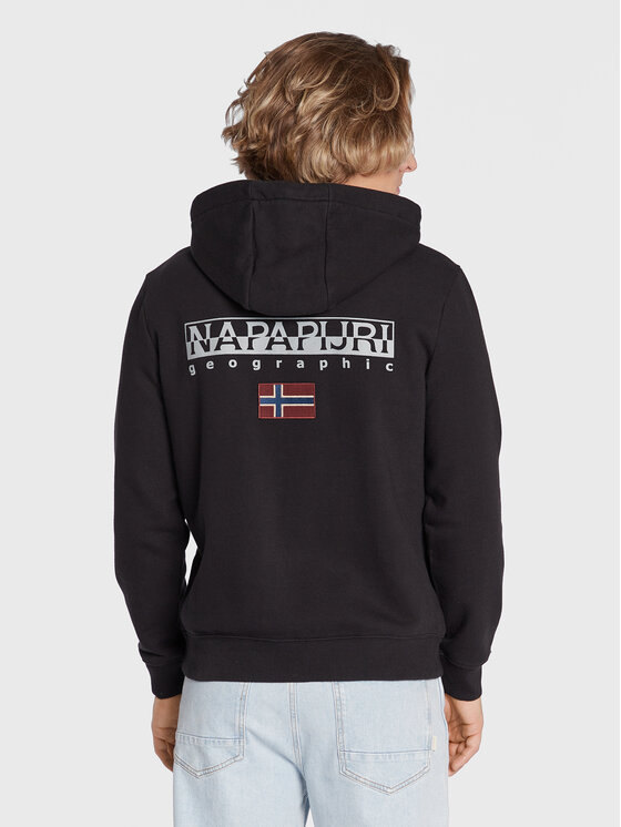 Napapijri Napapijri Felpa B-Ayas NP0A4GJB Nero Regular Fit