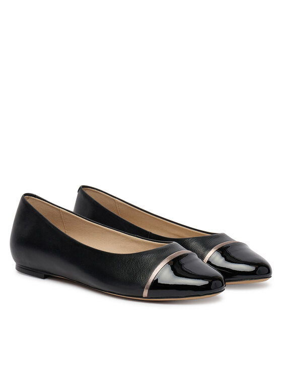 Caprice Caprice Baleríny 9-22107-46 Čierna