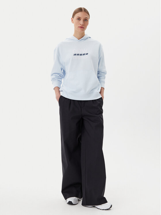 New Balance New Balance Bluza Sport Graphic WT51519 Niebieski Relaxed Fit