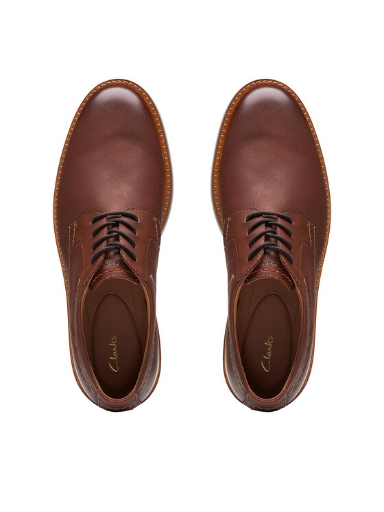 Clarks Clarks Pantofi Atticus LTLace 26172070 Maro