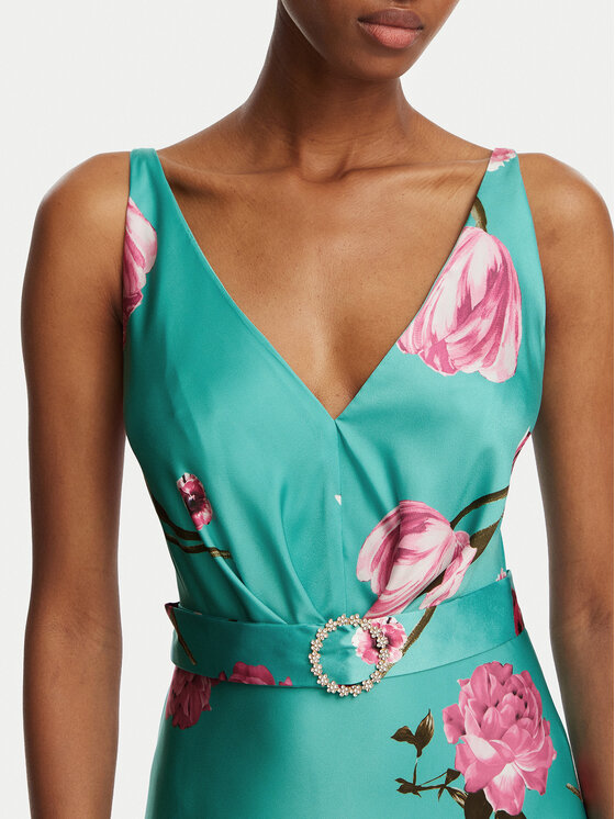 Rinascimento Rinascimento Vakarinė suknelė CFC0128918003 Turkio Regular Fit