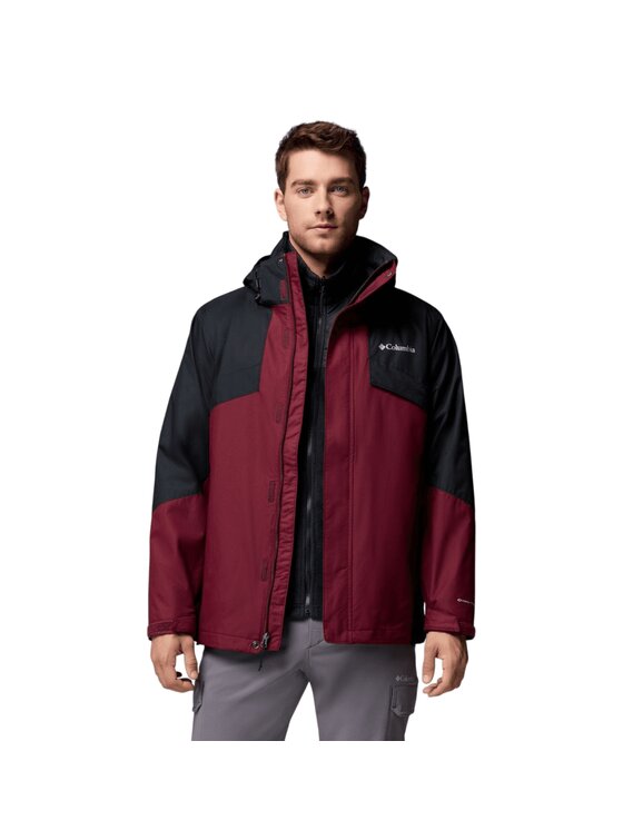 Columbia Columbia Kurtka zimowa Bugaboo III FI Jkt 2096904624 Bordowy Regular Fit