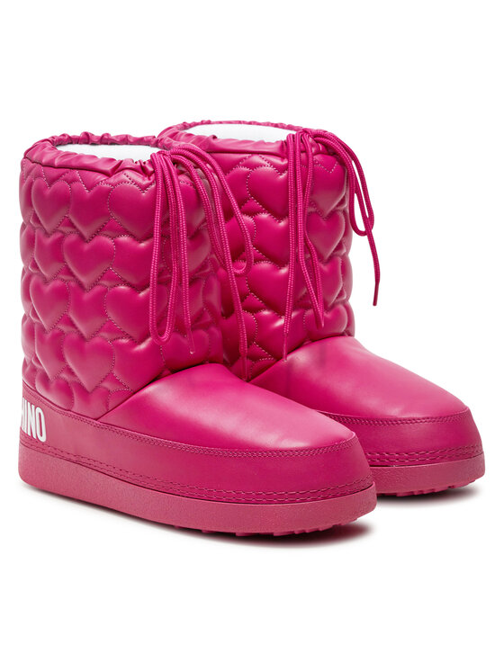 LOVE MOSCHINO LOVE MOSCHINO Śniegowce JA24082G1LISE626 Różowy