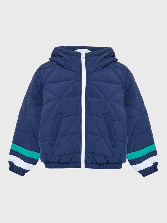 United Colors Of Benetton United Colors Of Benetton Μπουφάν μεταβατικό 20USCN026 Σκούρο μπλε Regular Fit