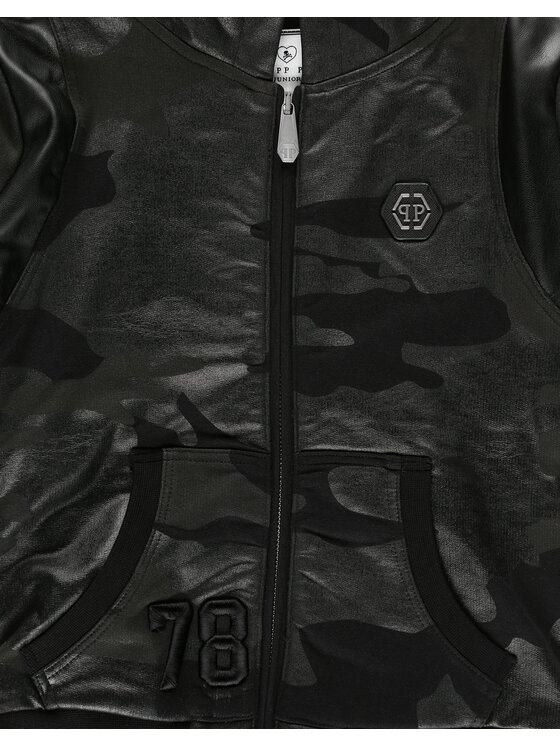 PHILIPP PLEIN PHILIPP PLEIN Felpa 30390 Nero Regular Fit