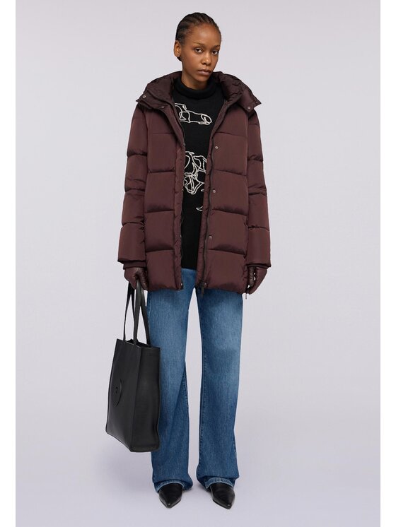 Trussardi Trussardi Giubbotto piumino F335A000436N036 Marrone Over Fit