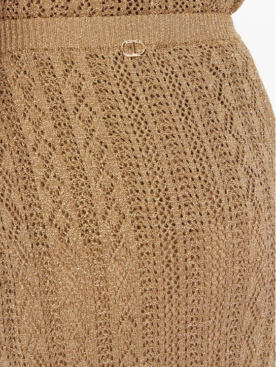 TWINSET TWINSET Midirock 251TT3192 Beige Slim Fit