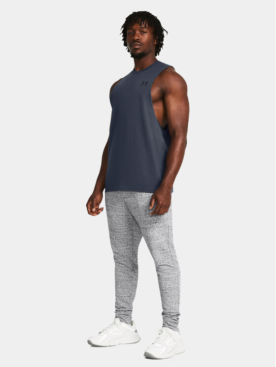 Under Armour Under Armour Spodnie dresowe Ua Rival Terry Jogger 1380843-011 Szary Fitted Fit
