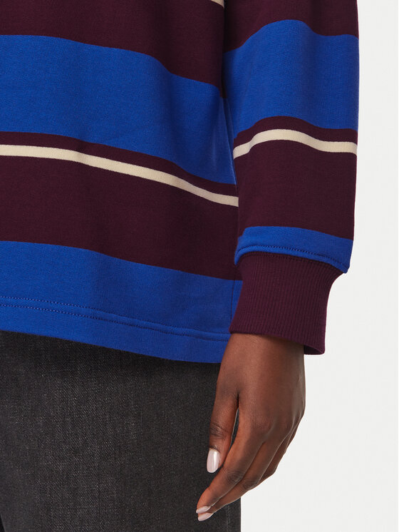 Tommy Jeans Tommy Jeans Polo Script Rugby DW0DW23303 Niebieski Relaxed Fit