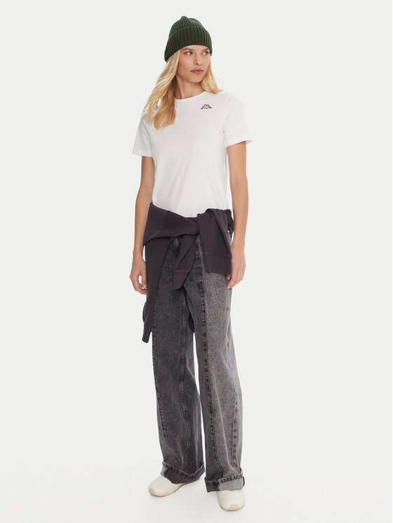 Kappa Kappa 3 marškinėlių komplektas Logo Sylvie 38277LW Juoda Regular Fit