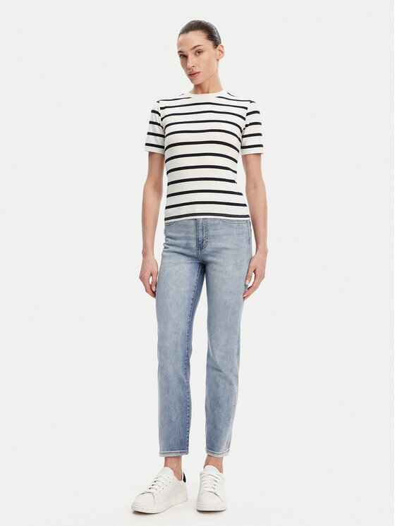 French Connection French Connection Tričko 76QZB Biela Regular Fit