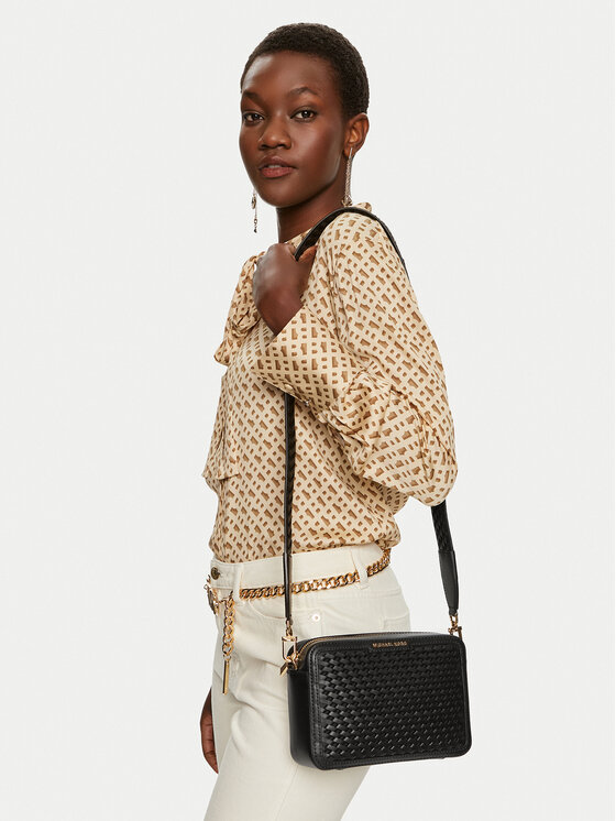 MICHAEL Michael Kors MICHAEL Michael Kors Ročna torba 32T4GJ6M2L Črna