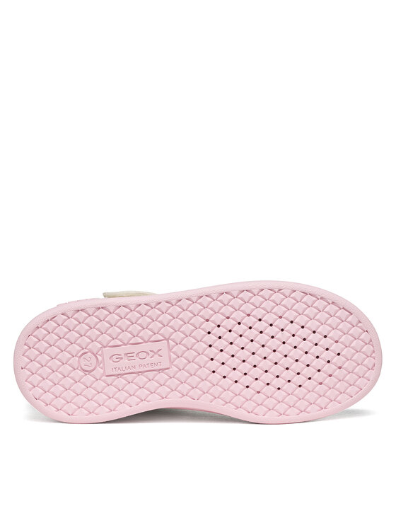 Geox Geox Сникърси J Eclyper Girl J66LRA 0BCQ6 C0653 S Бял