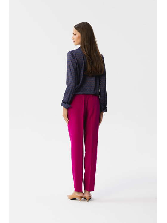 Stylove Stylove Halenka S357 Tmavomodrá Modern Fit