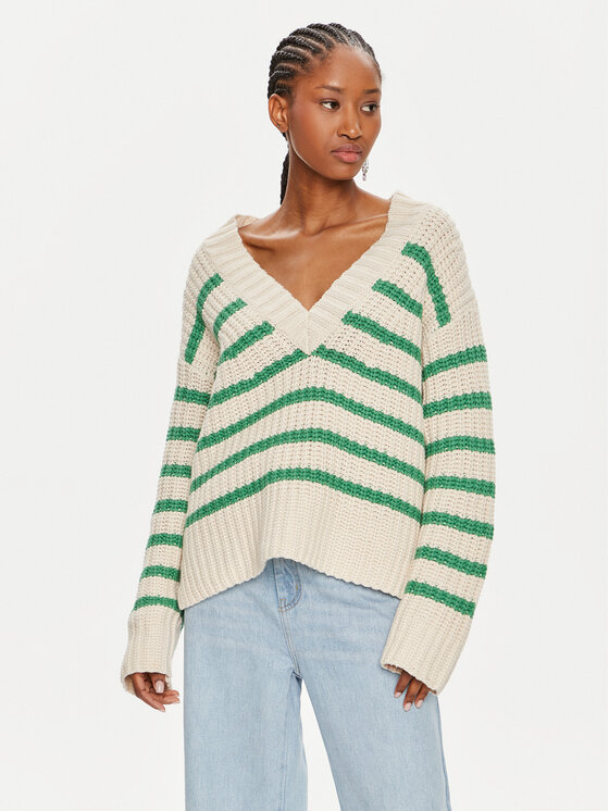 Munthe Munthe Πουλόβερ Organize 242162024274 Μπεζ Loose Fit