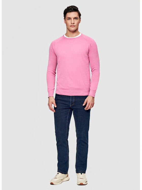 Pako Lorente Pako Lorente Sweter P26SF-2X-006 Różowy Classic Fit