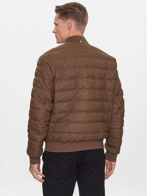 BOSS BOSS Demisezoninė striukė Caradoc 50493693 Ruda Regular Fit