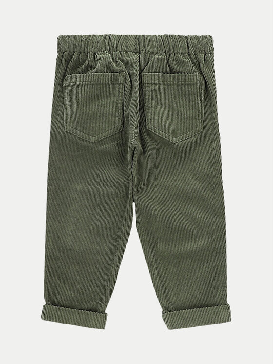 Coccodrillo Coccodrillo Pantaloni di tessuto ZC4119101SBN Verde Regular Fit