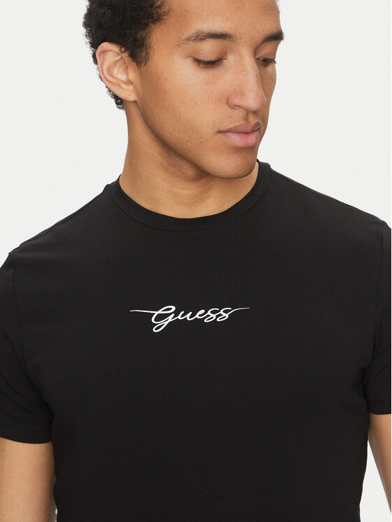 Guess Guess Marškinėliai U5GM02 KCD31 Juoda