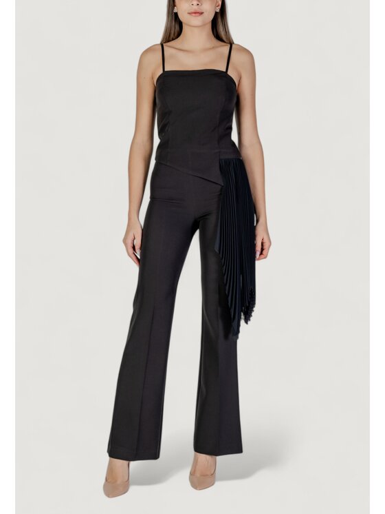 Rinascimento Rinascimento Jumpsuit CFC0122471003 Nero Regular Fit