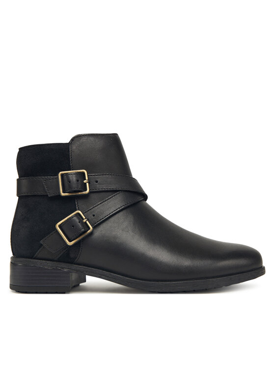 Clarks Clarks Μποτάκια Havisham Bay 26182941 Μαύρο