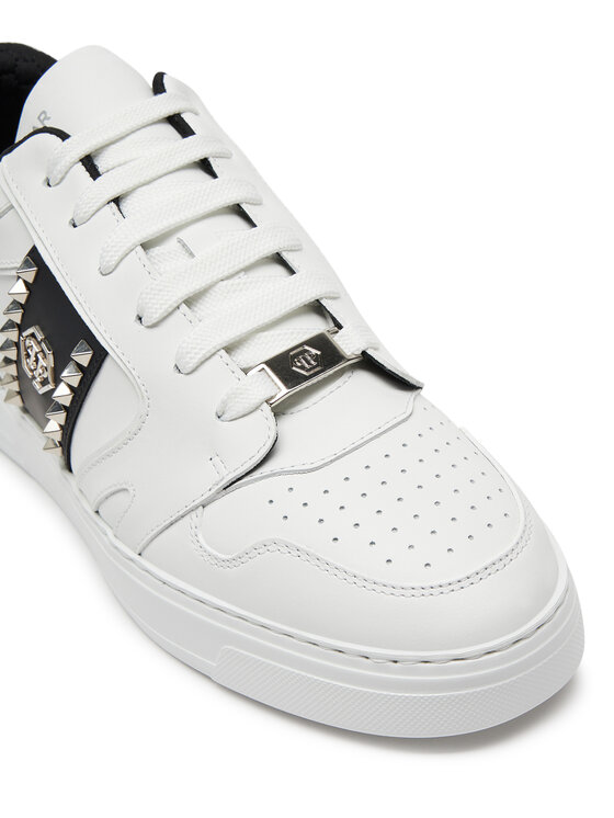 PHILIPP PLEIN PHILIPP PLEIN Sneakersy AADS USC0658 PLE010N Bílá