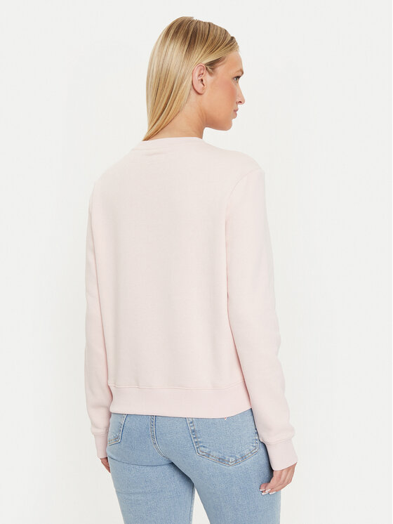Guess Jeans Guess Jeans Majica dugih rukava W4YQ10 KC811 Ružičasta Classic Fit