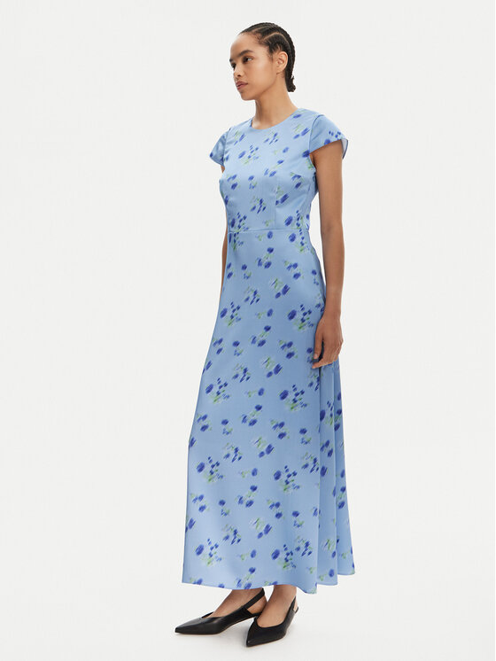 HUGO HUGO Abendkleid Kamela 50530483 Blau Regular Fit
