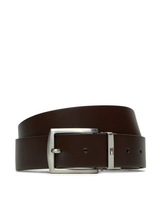 Tommy Hilfiger Tommy Hilfiger Ζώνη Ανδρική Denton 3.5 Rev AM0AM13012 Μαύρο