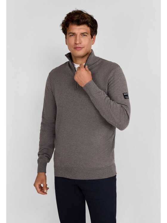 minoti minoti Sweter 27MKNIT8 Szary Regular Fit