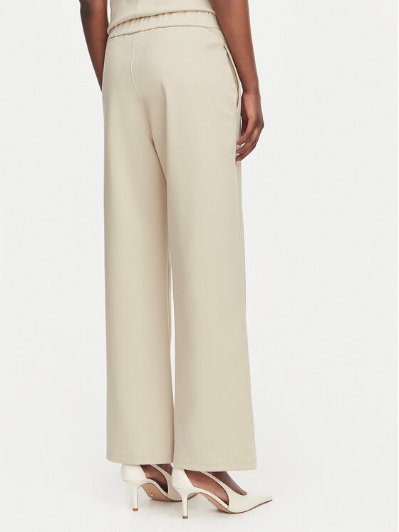 Calvin Klein Calvin Klein Текстилни панталони LV044G210G Бежов Relaxed Fit