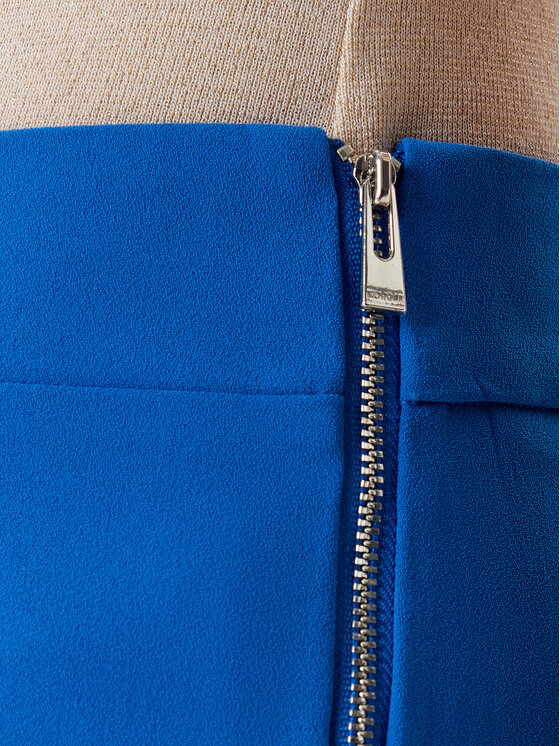 Morgan Morgan Pantaloni di tessuto 241-PBARY Blu Straight Fit