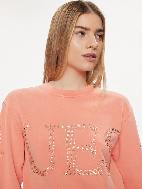 Guess Guess Jopa Vintage Logo W4GQ10 KC8I0 Koral Relaxed Fit