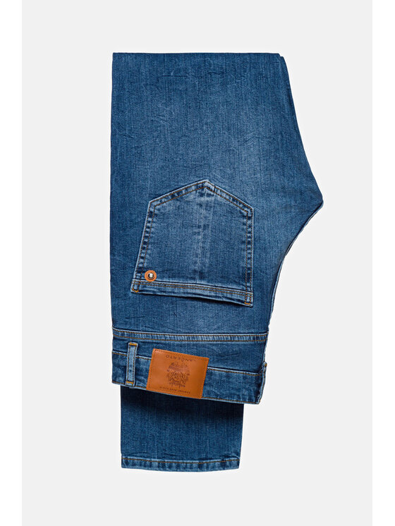Lancerto Lancerto Jeansy Savalas Niebieski Slim Fit